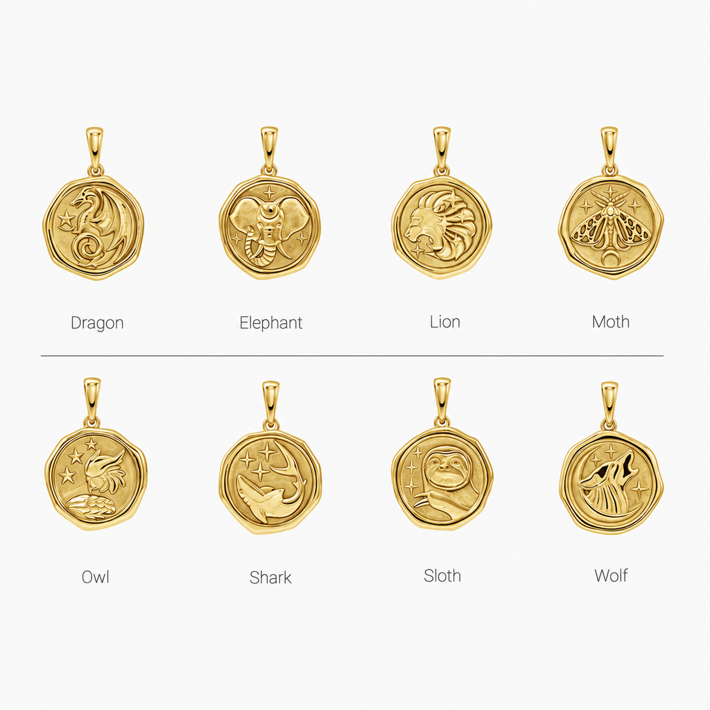 Spirit Animal Medallion Charm