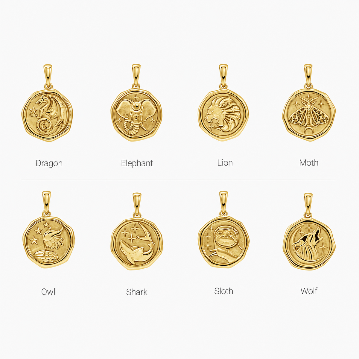 Spirit Animal Medallion Charm