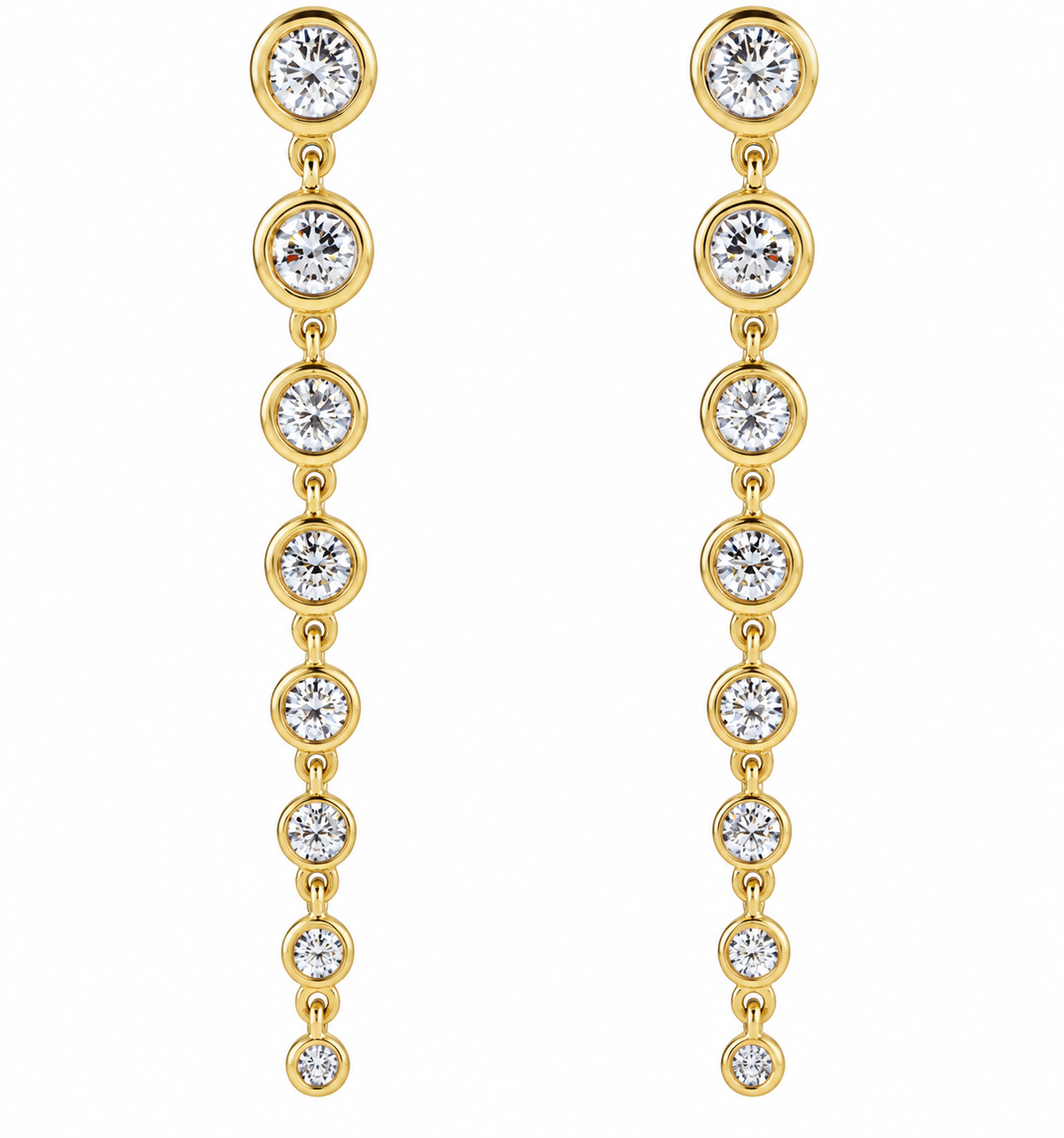 Twilight Diamond Drop Earrings