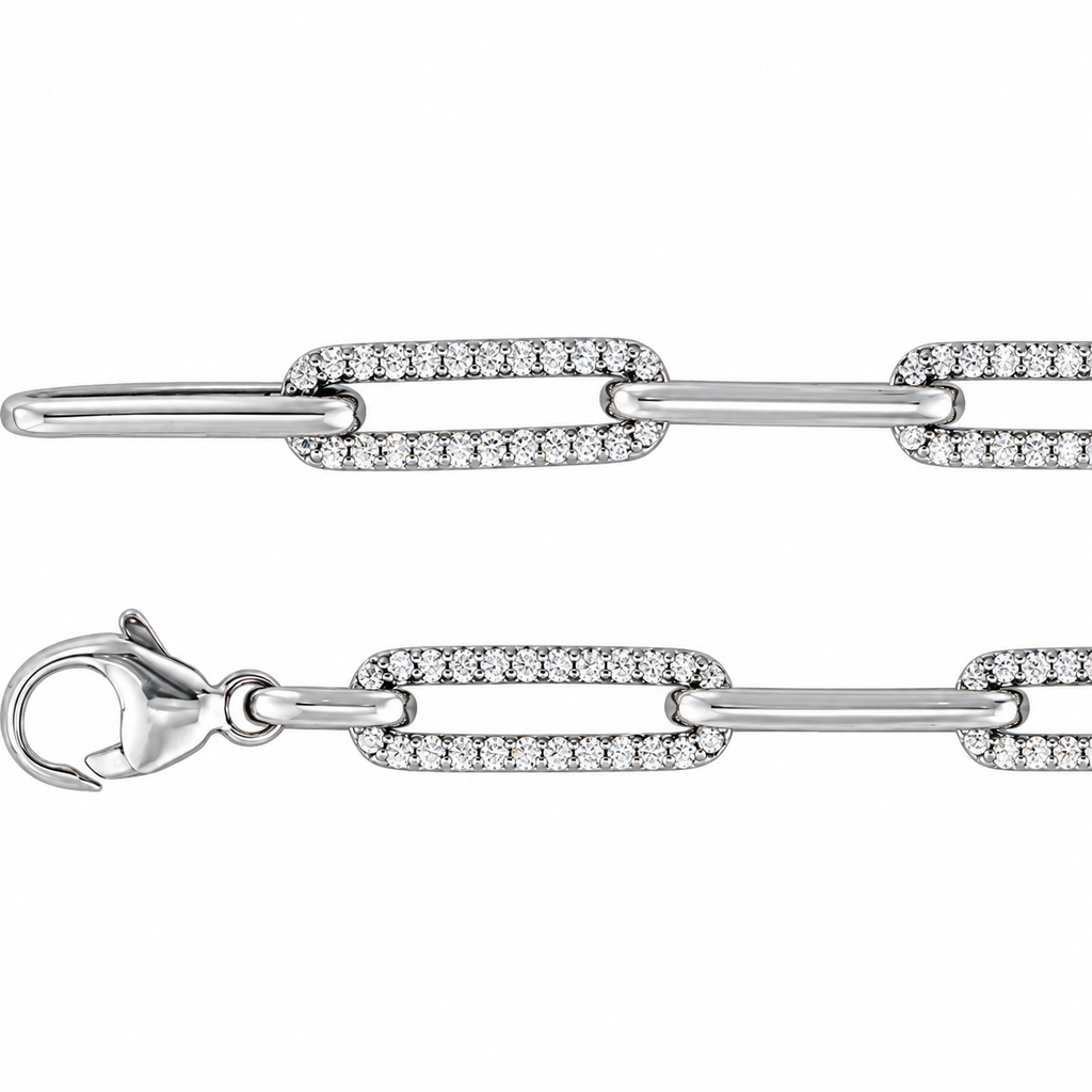 Paris Diamond Link Bracelet