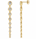 Twilight Diamond Drop Earrings