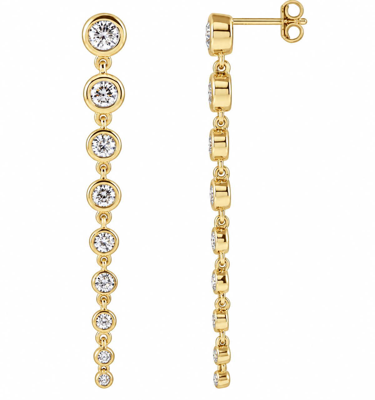 Twilight Diamond Drop Earrings