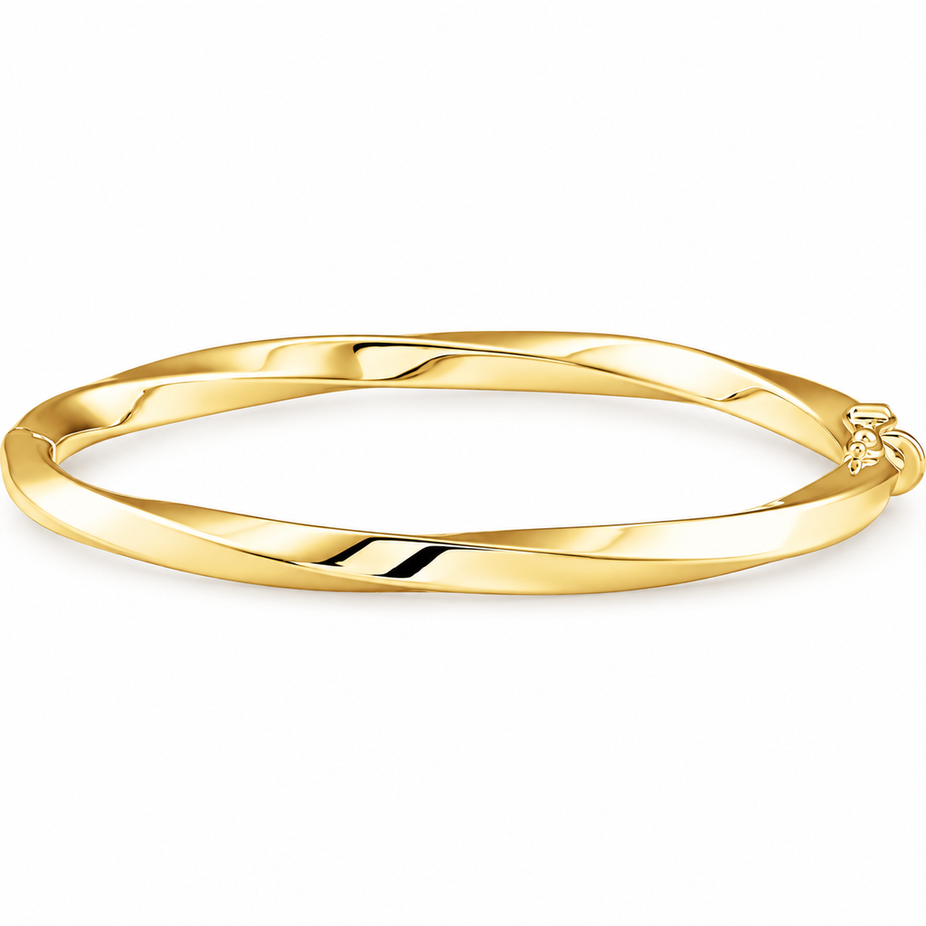 Miami Twisted Bangle Bracelet