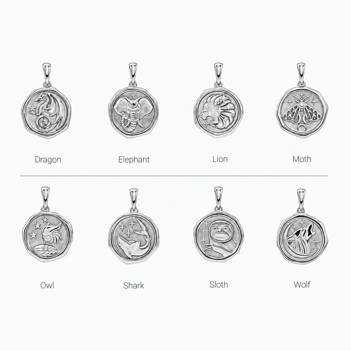 Spirit Animal Medallion Charm