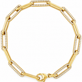 Paris Diamond Link Bracelet