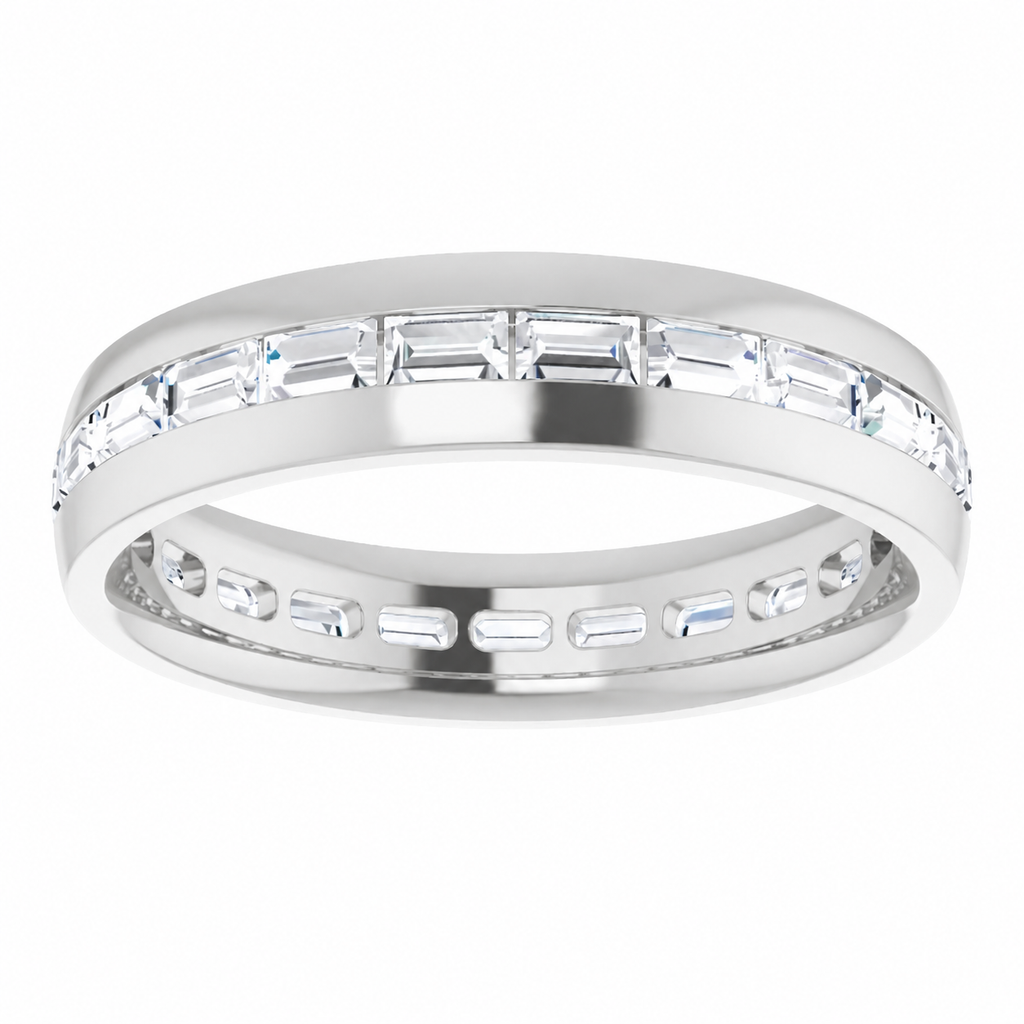 Gaby Baguette Diamond Eternity Band