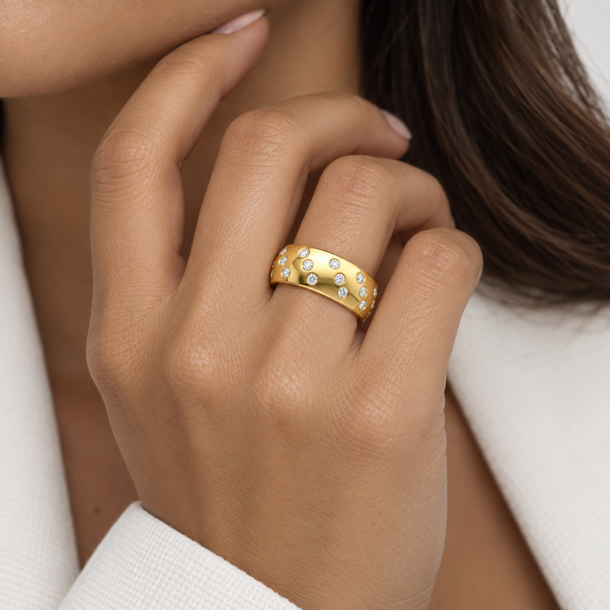 Dew Drop Diamond Cigar Band