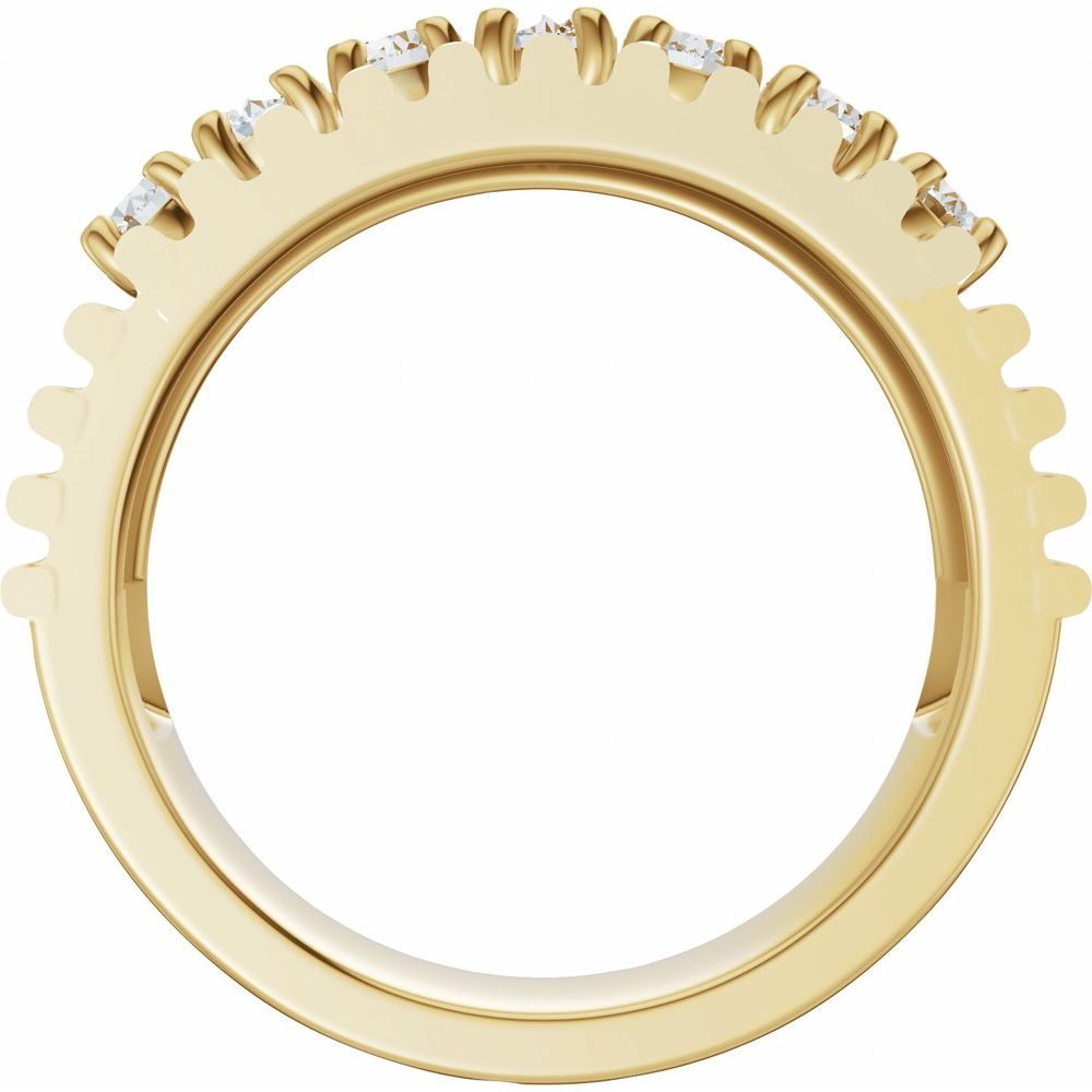 Muse Sculptural Diamond Band