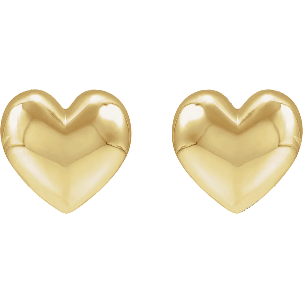 Grande Cutie Puffy Heart Earrings