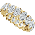The Whimsy Oval Diamond Eternity Band