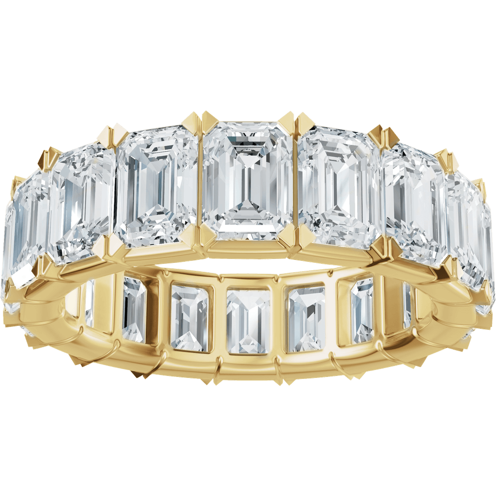 The Classic Emerald Eternity Band