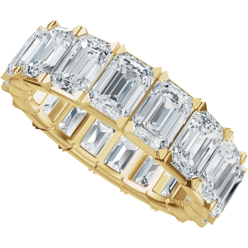 The Classic Emerald Eternity Band