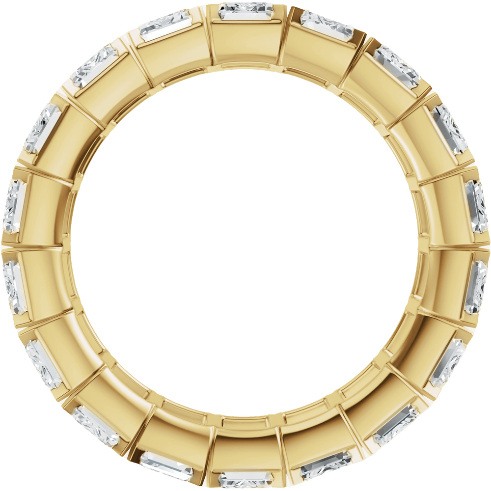 The Classic Emerald Eternity Band