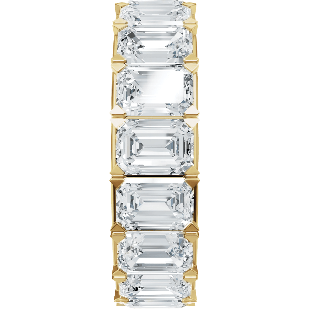 The Classic Emerald Eternity Band