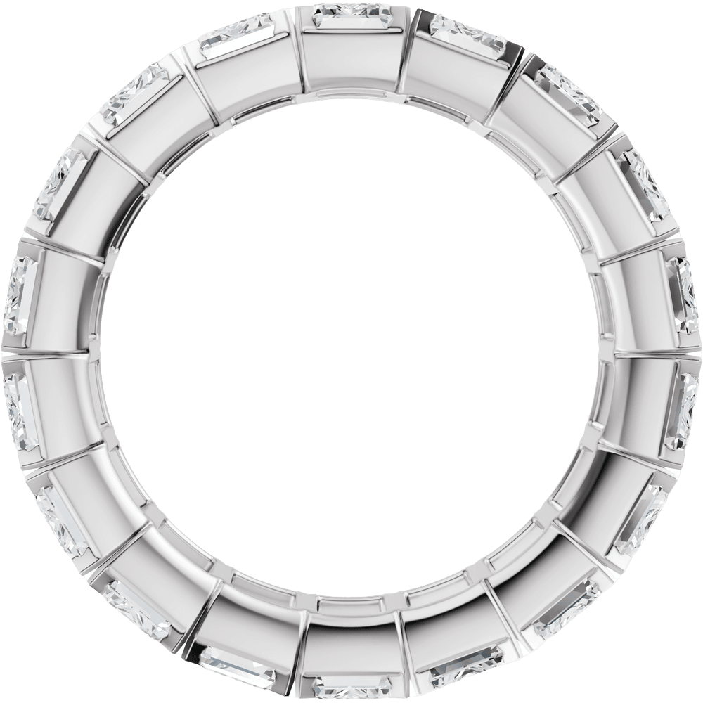 The Classic Emerald Eternity Band