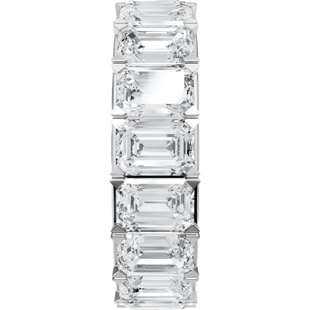 The Classic Emerald Eternity Band