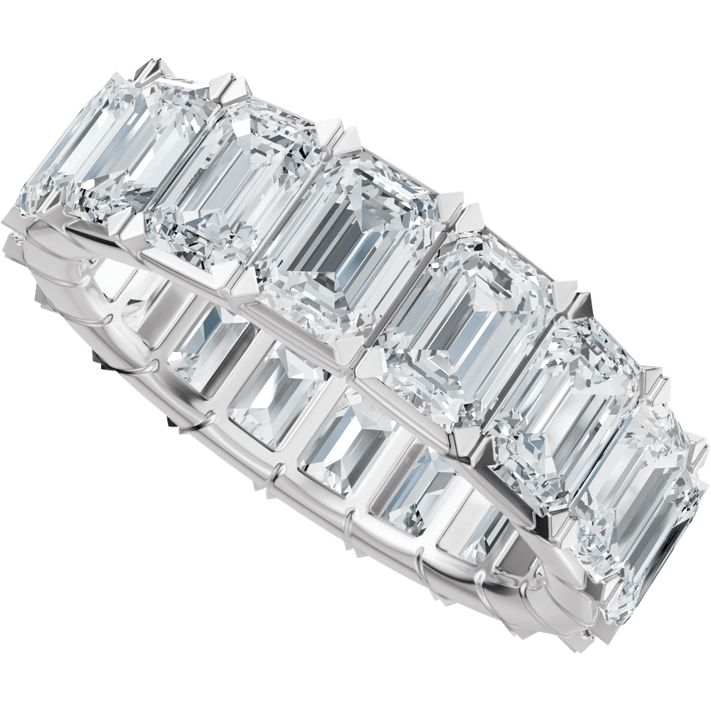 The Classic Emerald Eternity Band