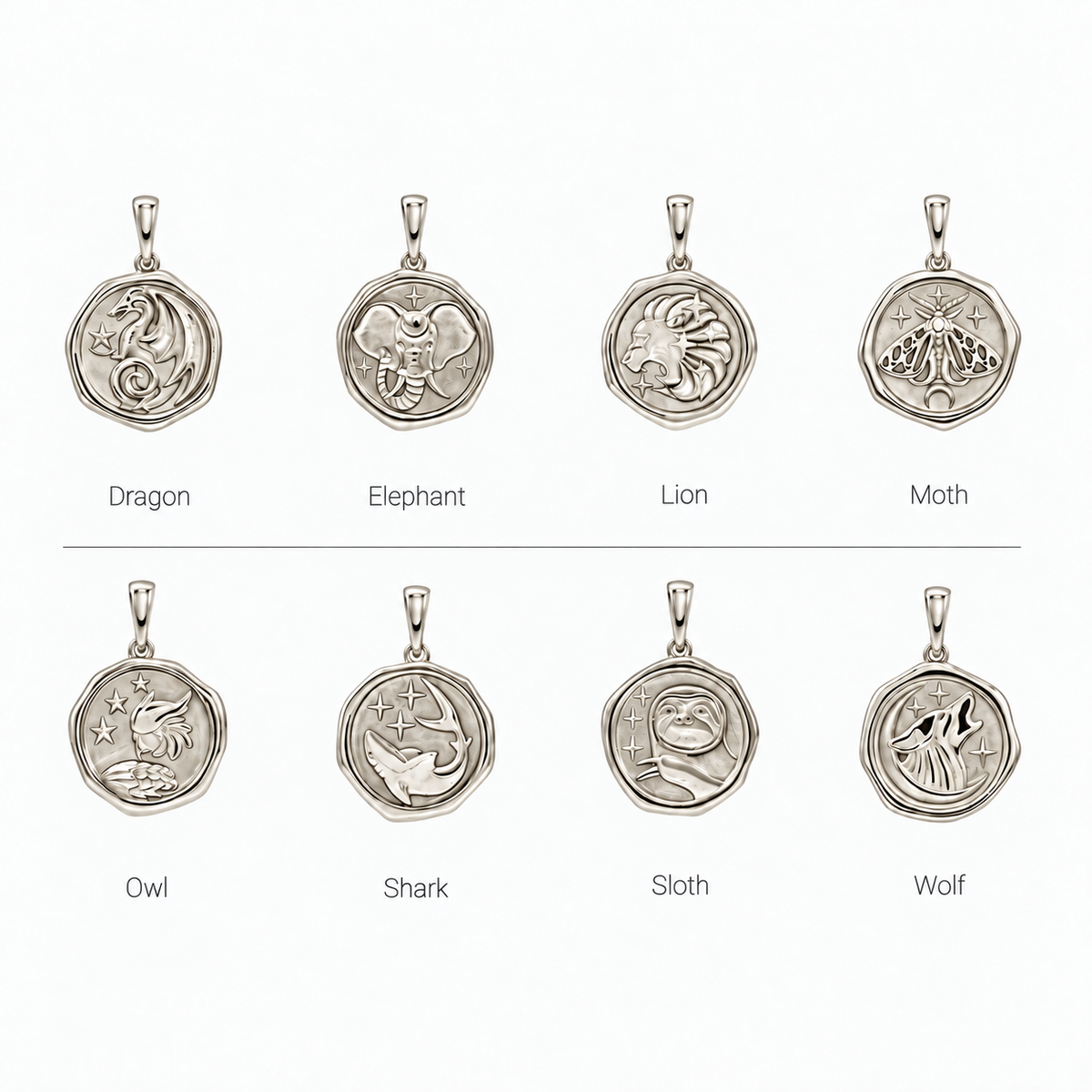Spirit Animal Medallion Charm