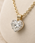 Lovely Heart Diamond Pendant