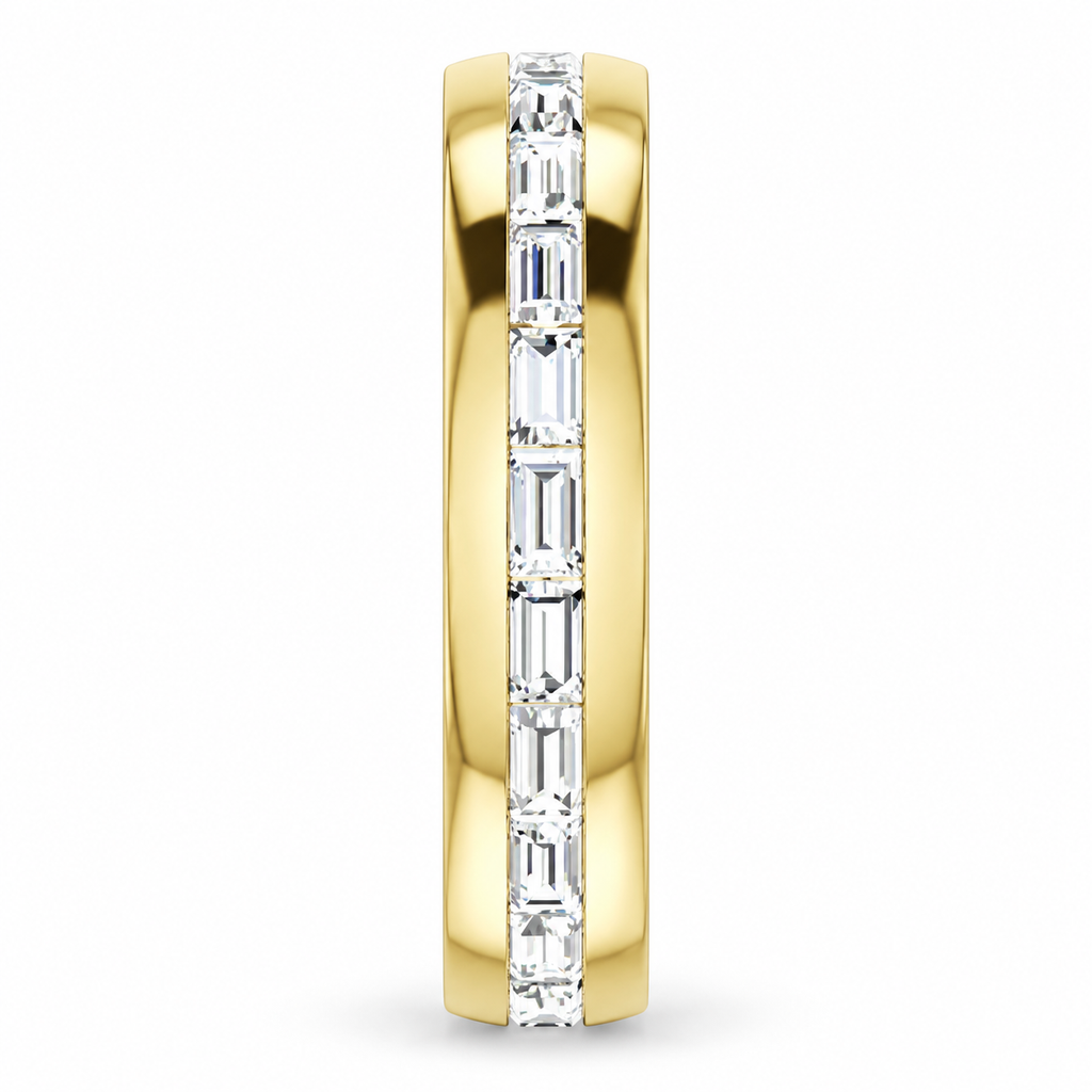 Gaby Baguette Diamond Eternity Band