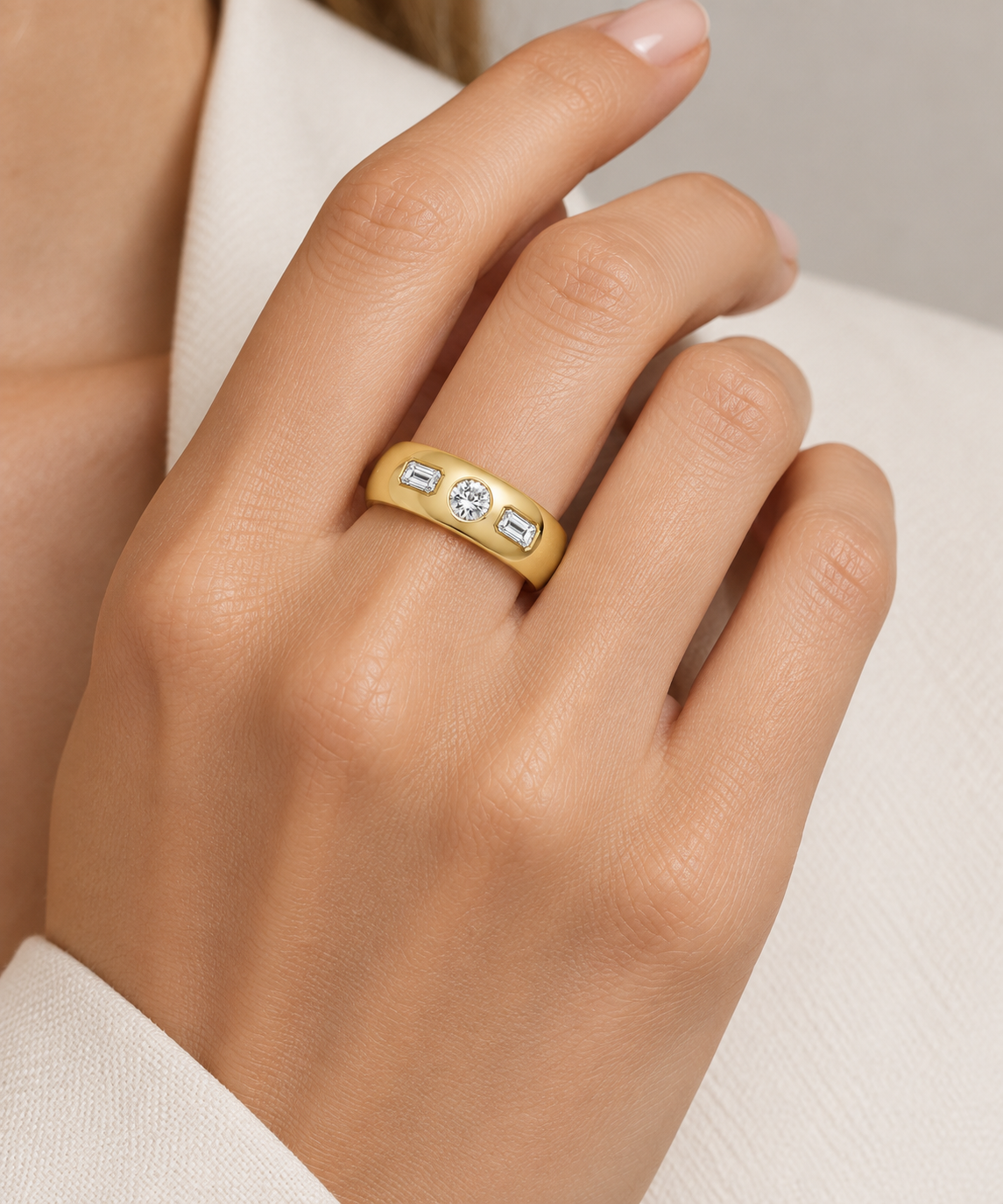 Friendship Diamond Cigar Band