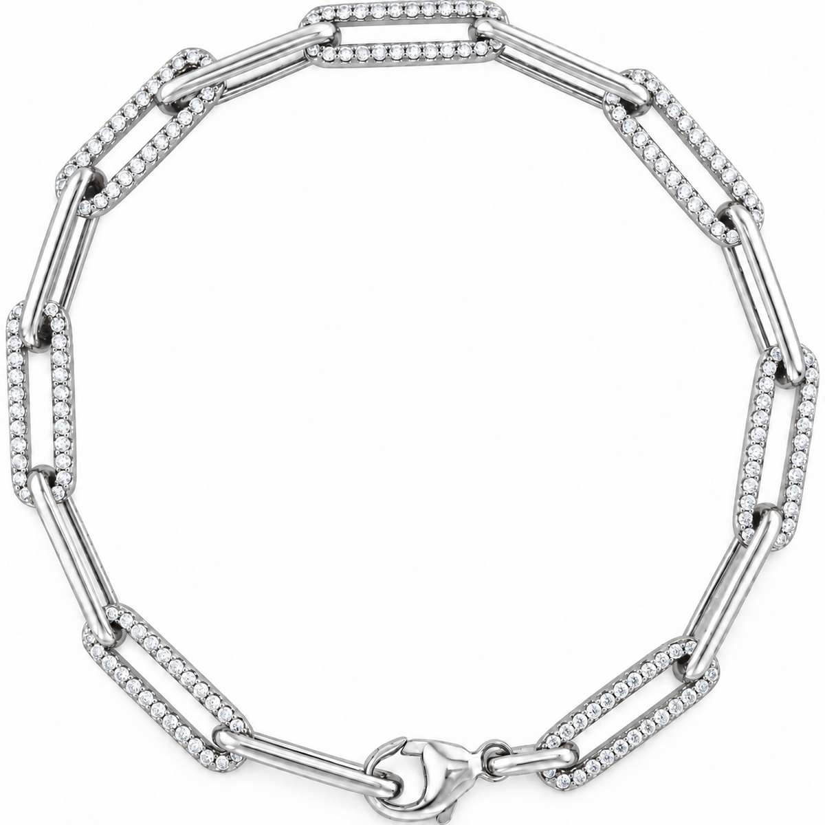 Paris Diamond Link Bracelet