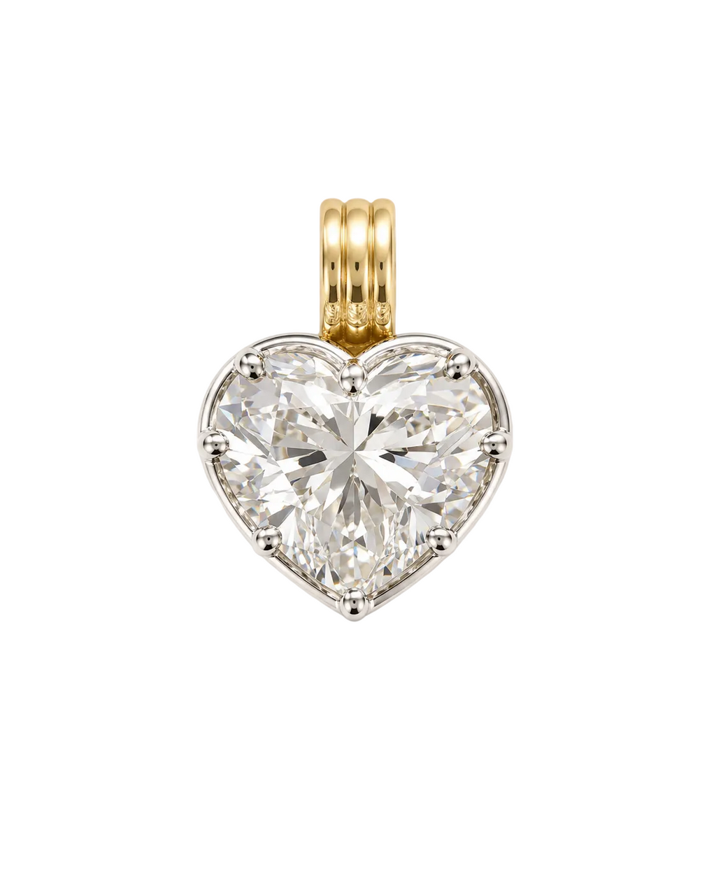 Lovely Heart Diamond Pendant