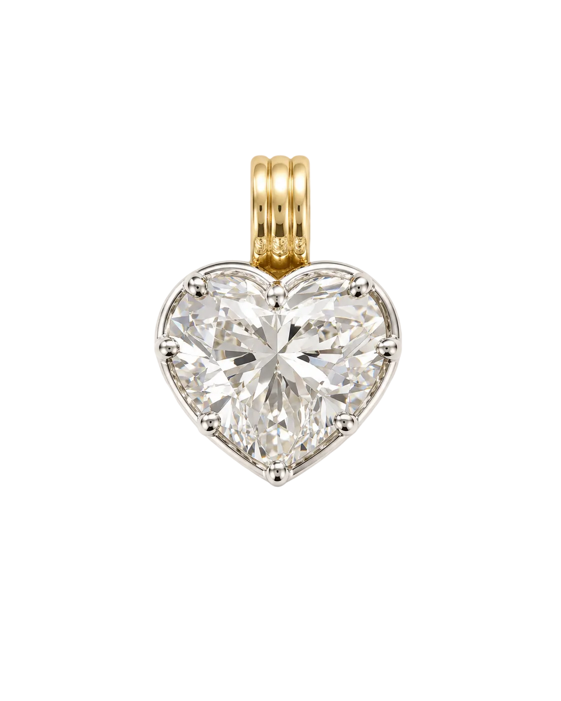 Lovely Heart Diamond Pendant