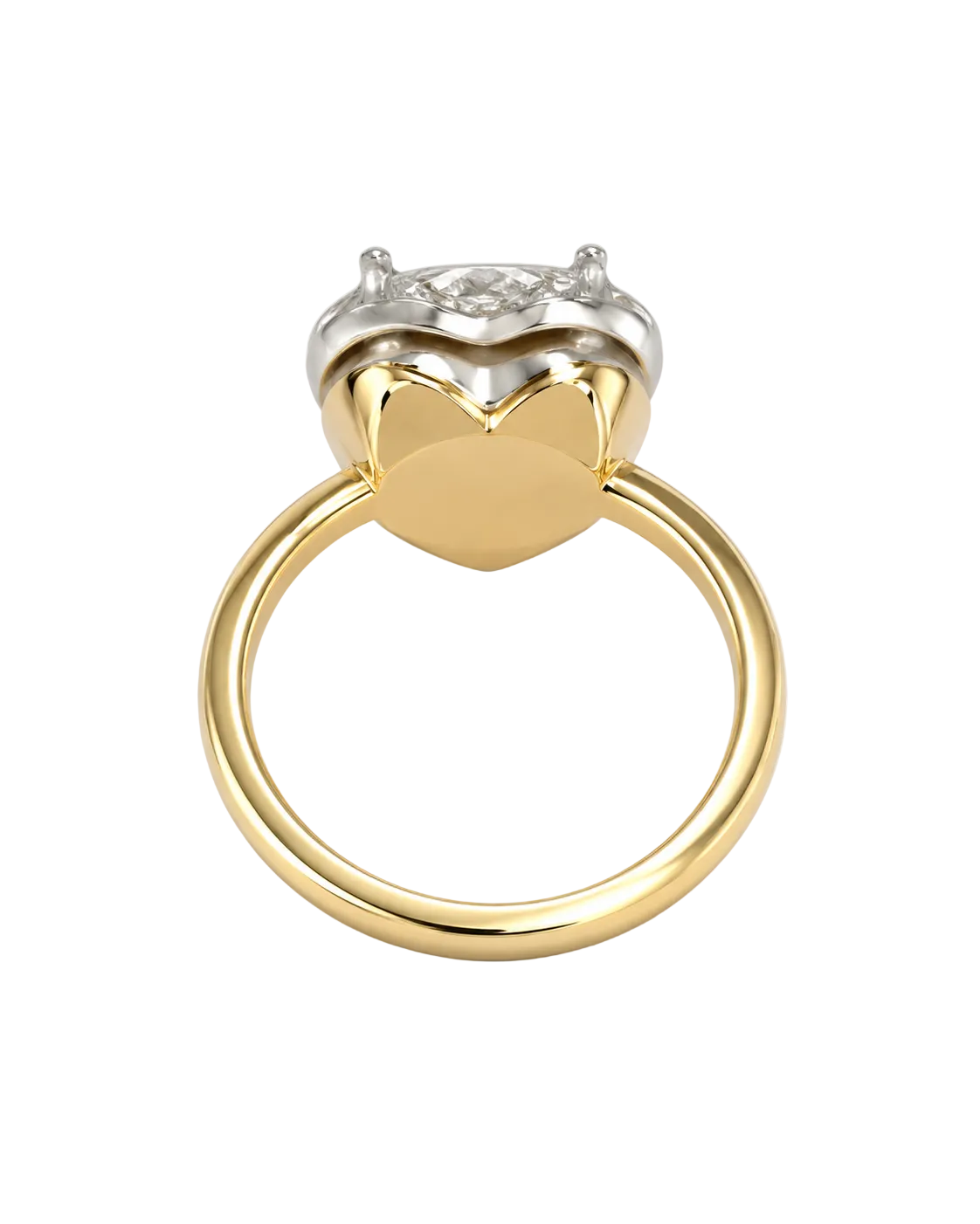 Grande Lovely Heart Diamond Ring