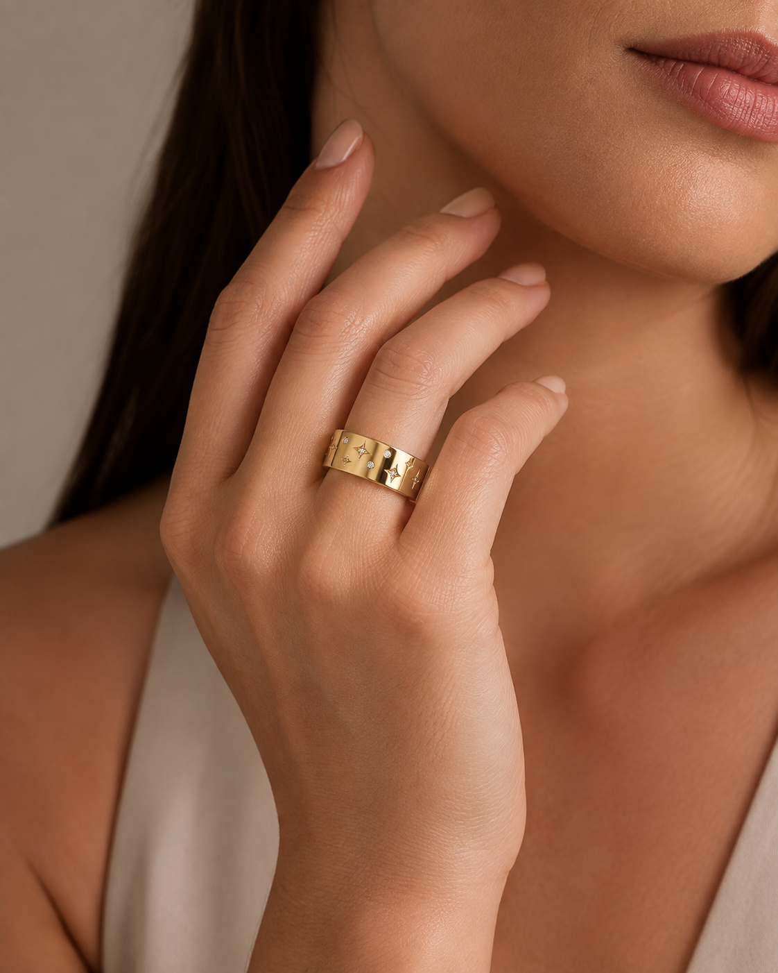 Fairy Dust Diamond Band
