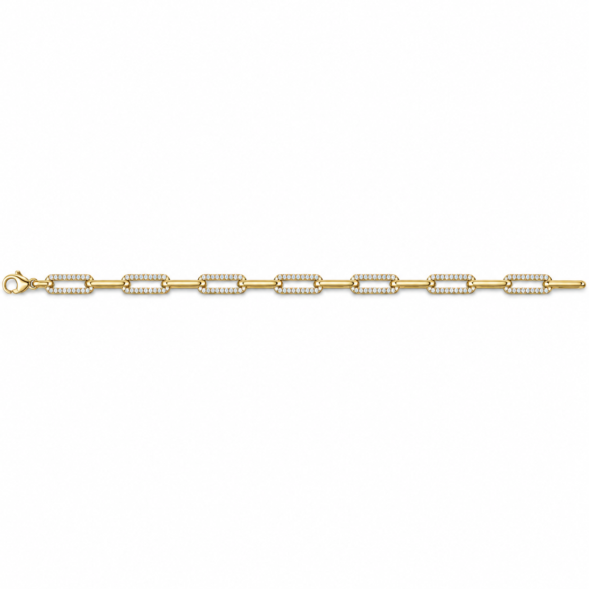 Paris Diamond Link Bracelet