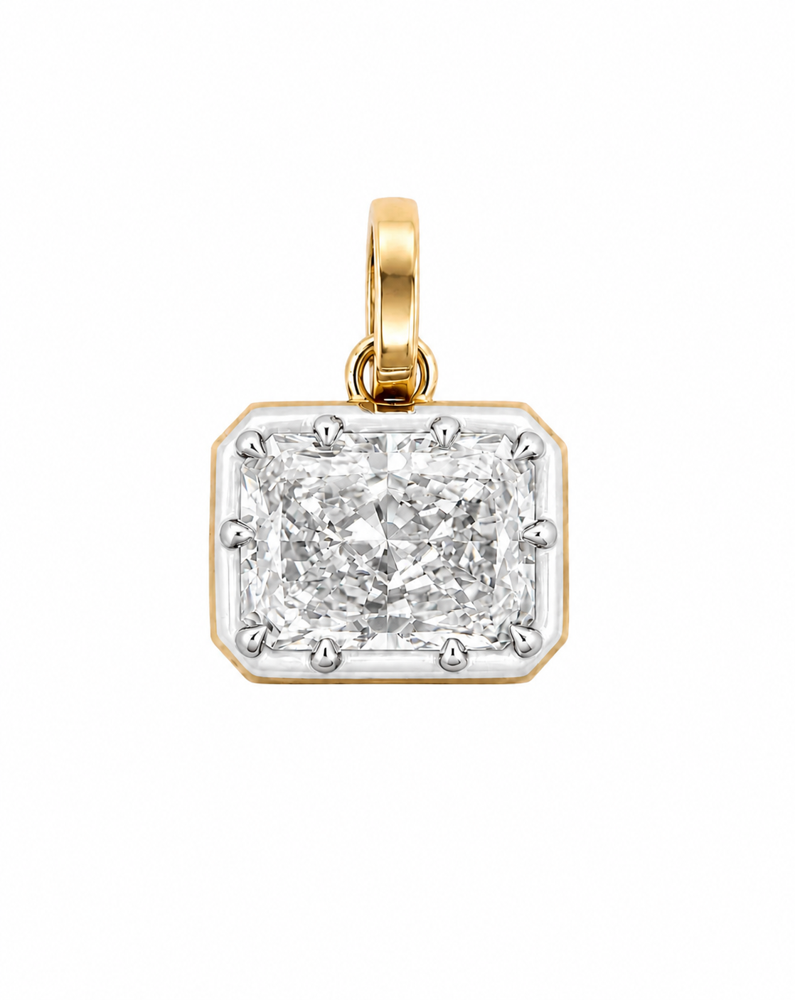 Midnight Radiant Diamond Pendant