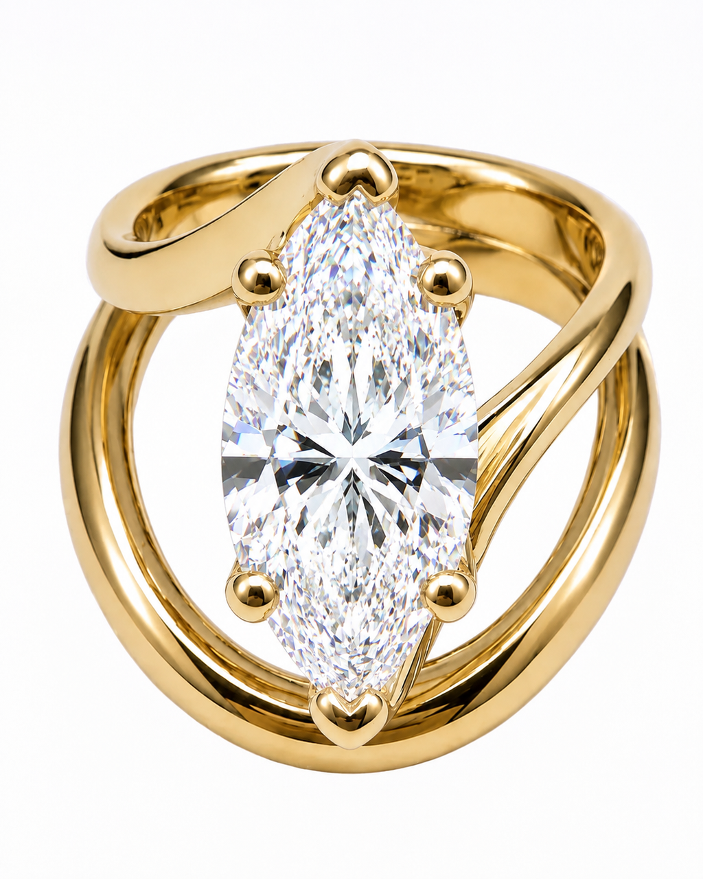 Monroe Marquise Engagement Ring