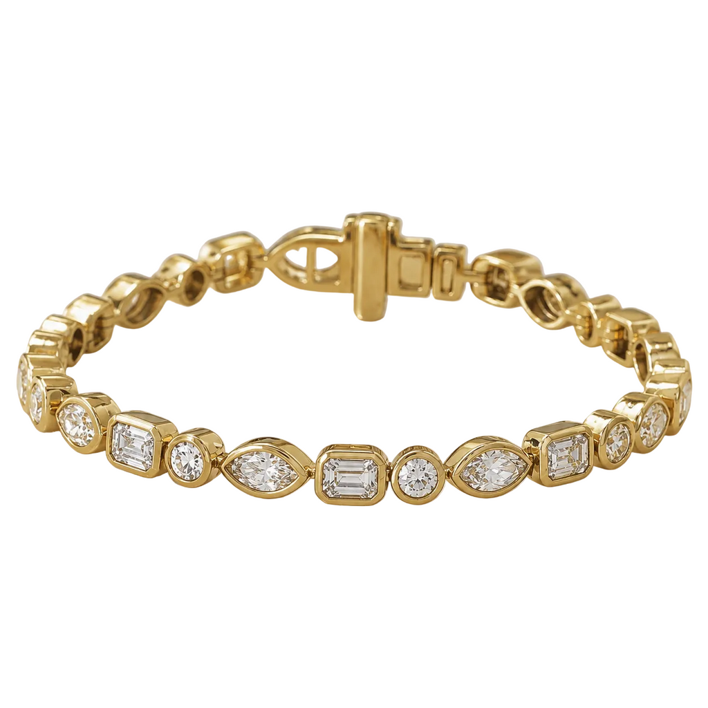 The Icon Mixed Diamond Bracelet
