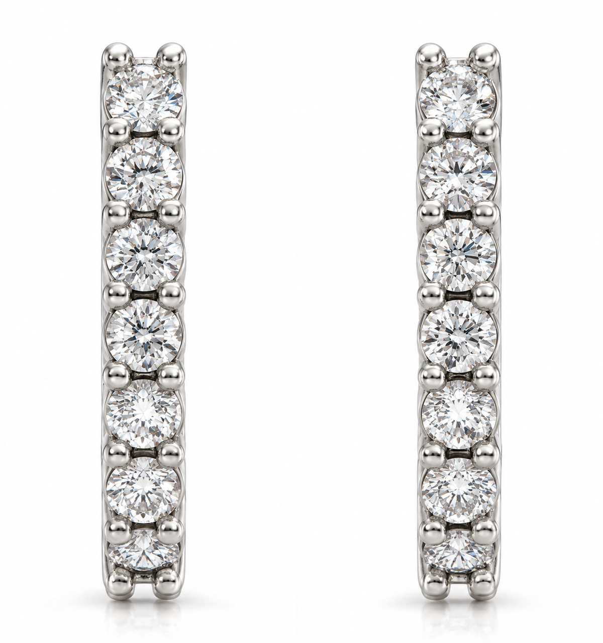 Ana Diamond Loop Earrings