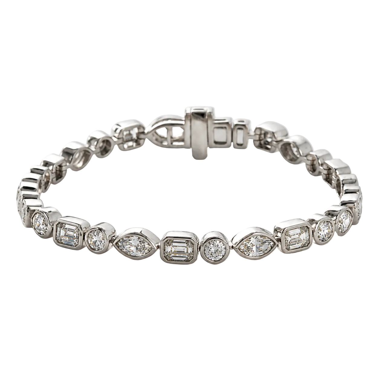 The Icon Mixed Diamond Bracelet