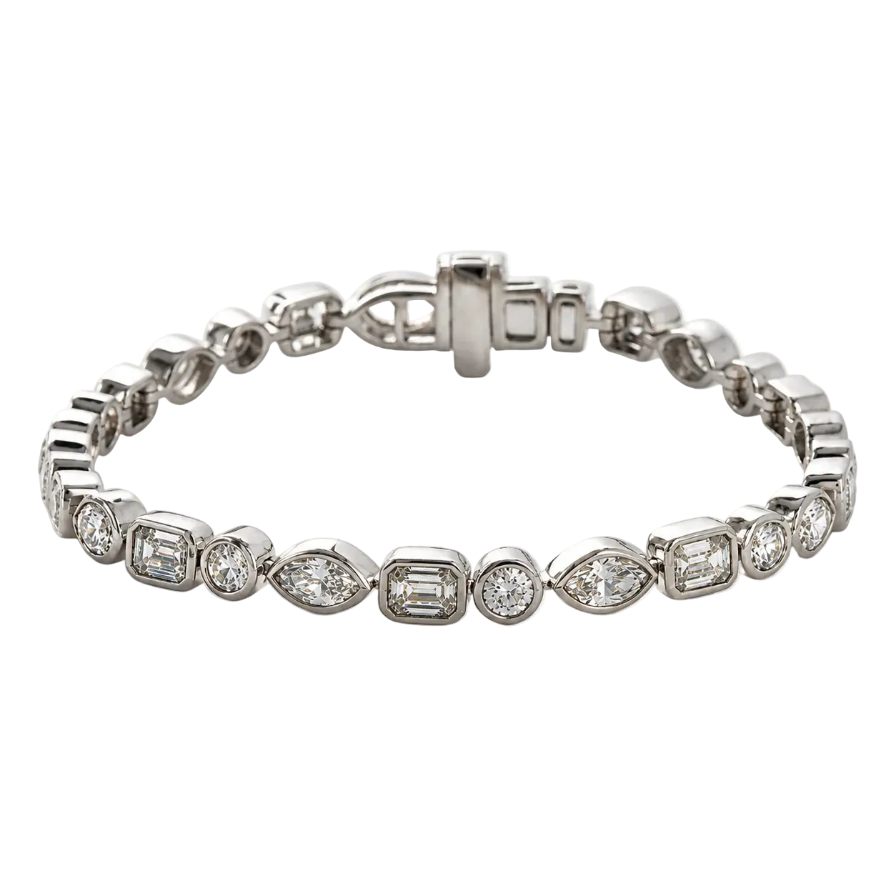 The Icon Mixed Diamond Bracelet