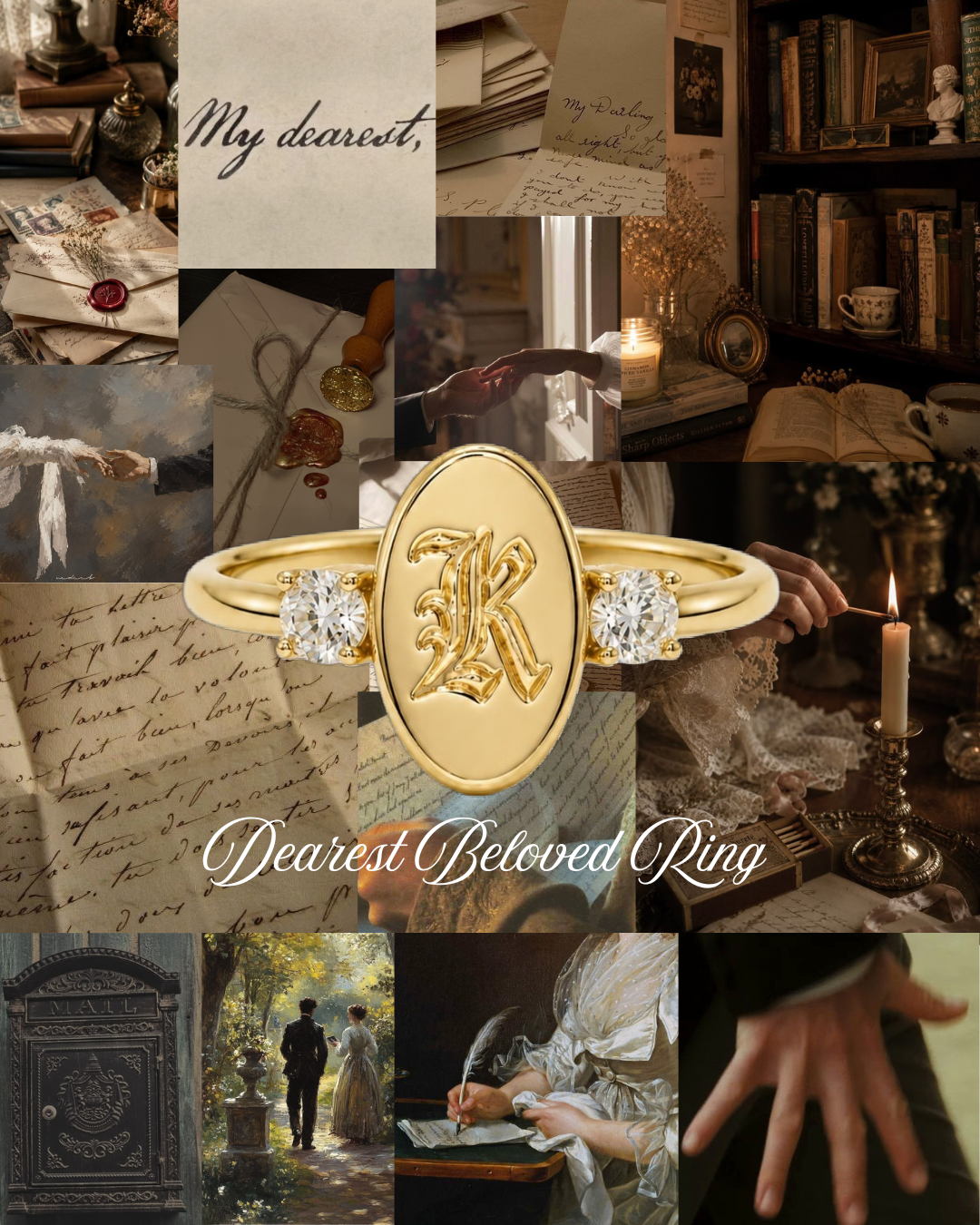 Dearest Beloved Signet Ring