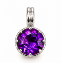 Grande Stardust Gemstone Charm in Galaxy