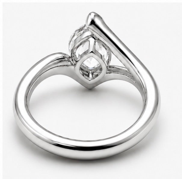Cleopatra Marquise Pinky Ring