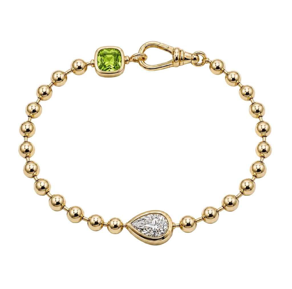 Grande Gold Core Memory Ball Chan Bracelet