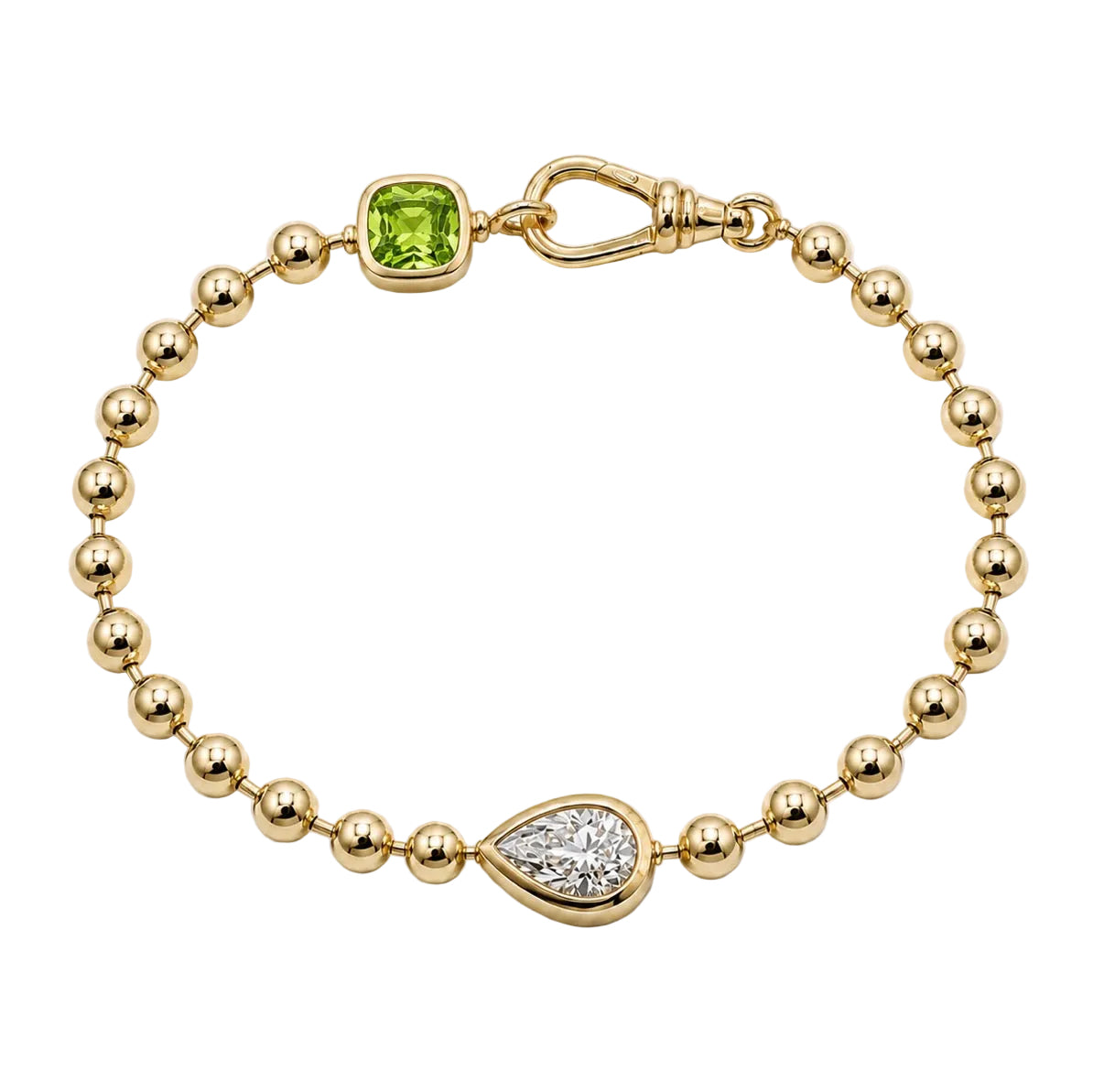 Grande Gold Core Memory Ball Chan Bracelet