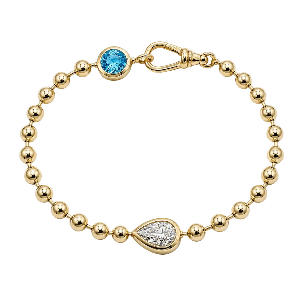 Grande Gold Core Memory Ball Chan Bracelet