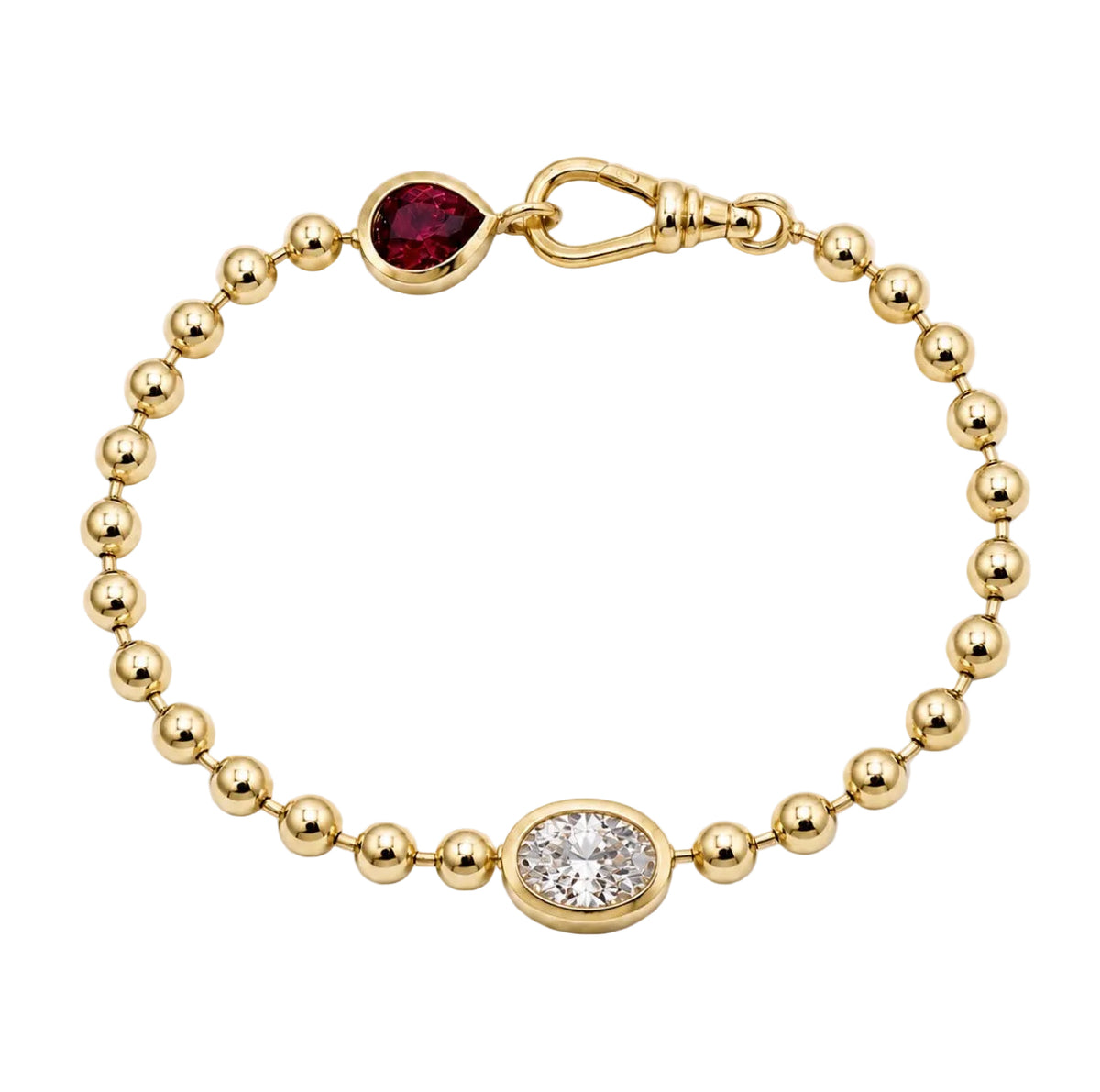 Grande Gold Core Memory Ball Chan Bracelet
