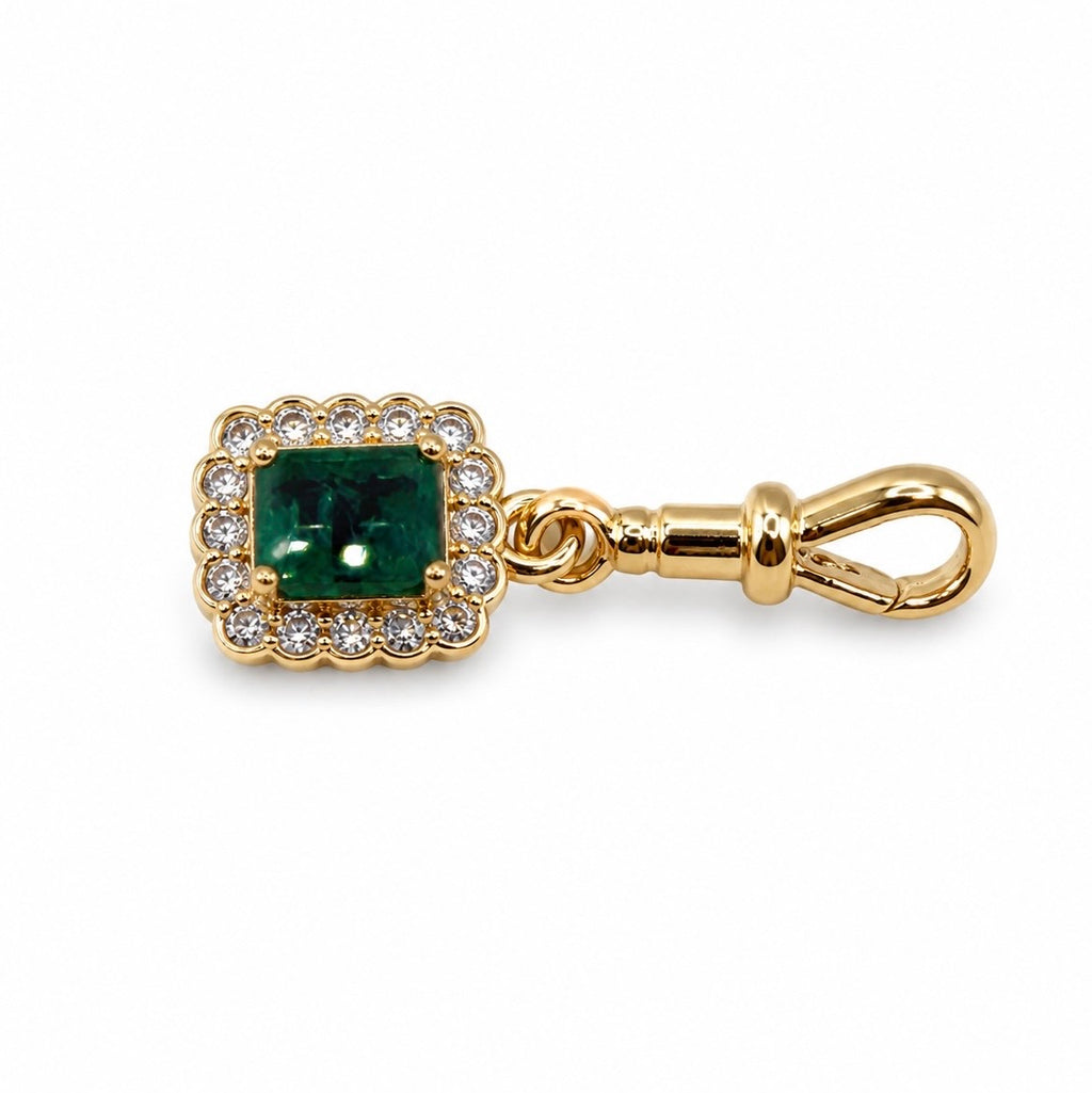 Custom Emerald Heirloom Pendant