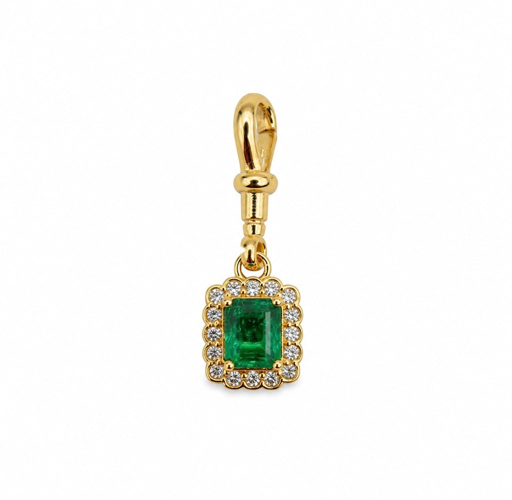 Custom Emerald Heirloom Pendant