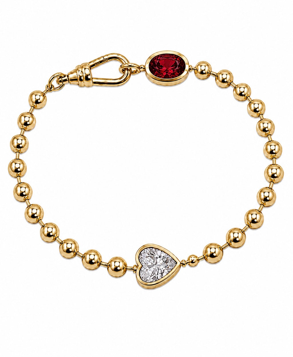 Grande Gold Core Memory Ball Chan Bracelet