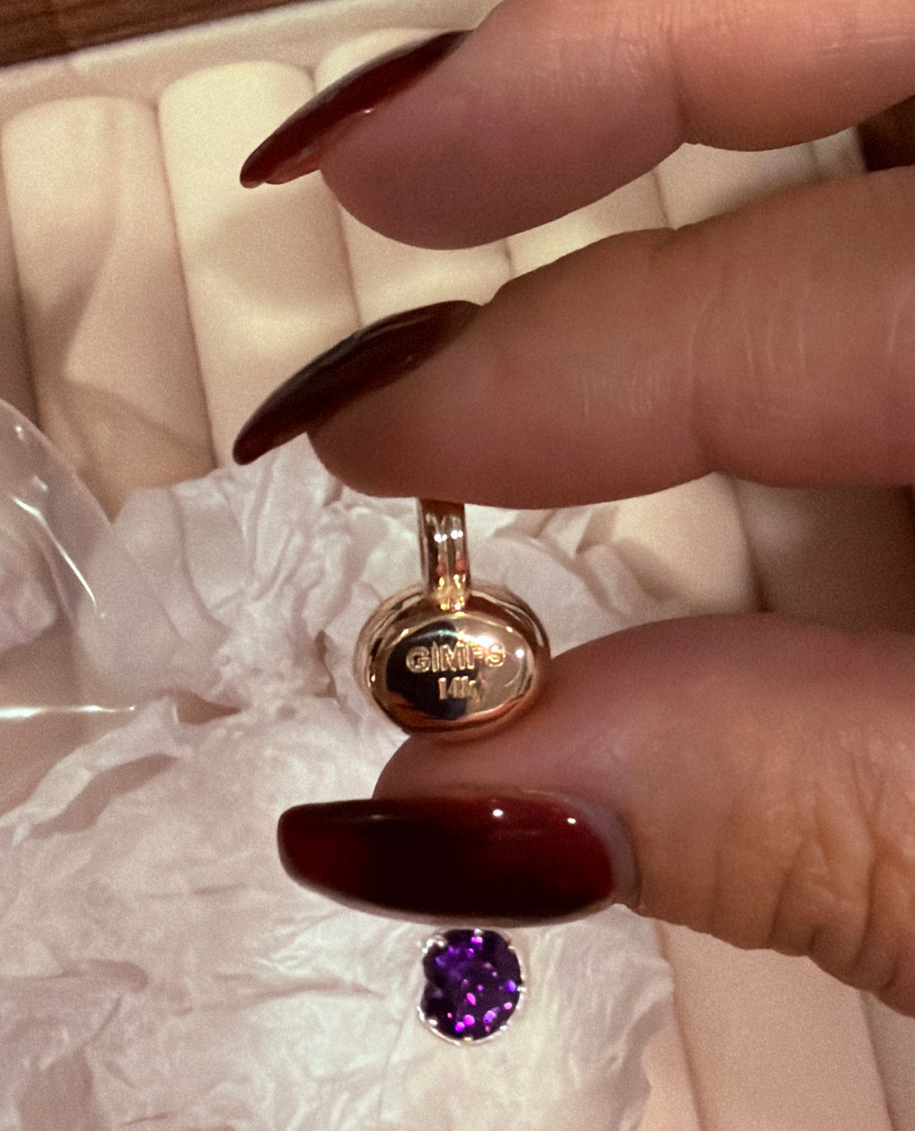 Pixi Stardust Gemstone Charm in Sol