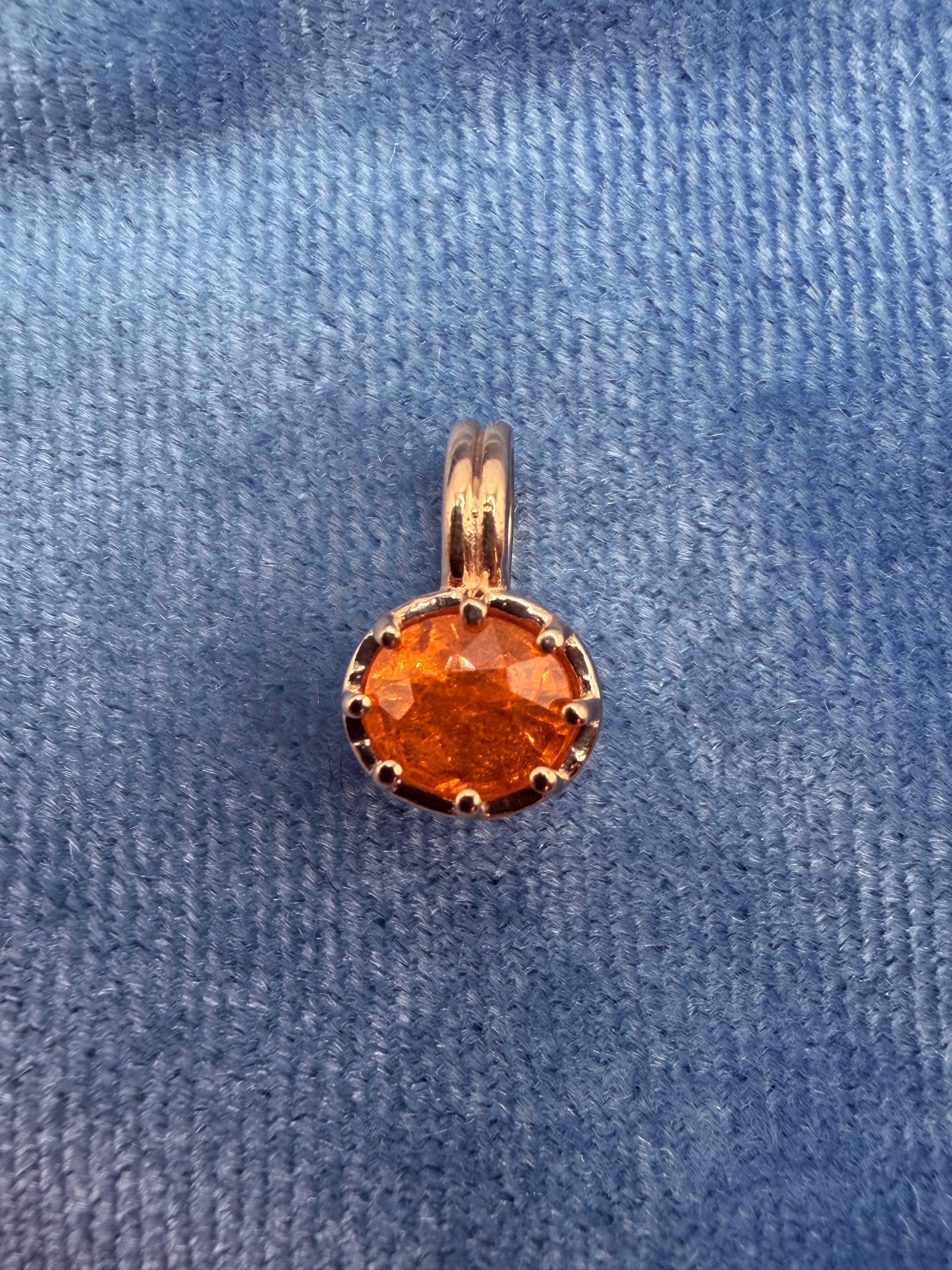 Pixi Stardust Gemstone Charm in Sol