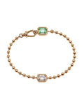 Petite Gold Memory Ball Chain Bracelet
